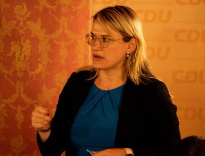 Christina Stumpp, MdB, stv. Generalsekretrin (des.)